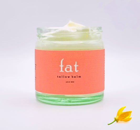 Grass-fed Tallow Balm with Ylang Ylang Essential Oil